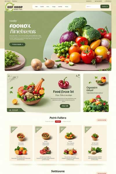 SepShop ecommerce store website designed and developed in Dinhata West Bengal by Pixlr